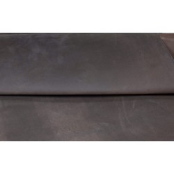 Trozo de Piel de serraje engrasado anobucado AZUL