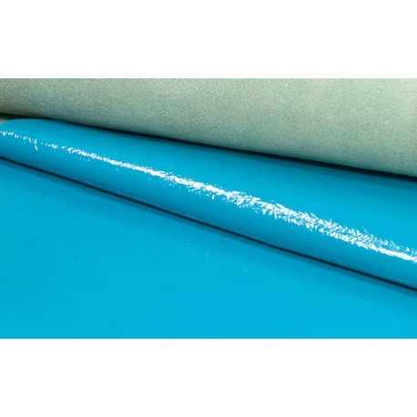 Piel Falda Vacuno tipo charol Azulon