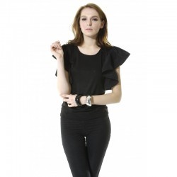 Trozo de piel vacuno naranja