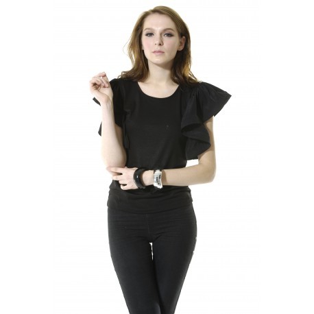 Trozo de piel vacuno naranja