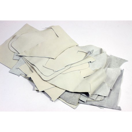 Retal de piel vacuno nobuck beig